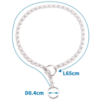 Nobleza Sťahovací retiazkový obojok 0,4 x 65 cm